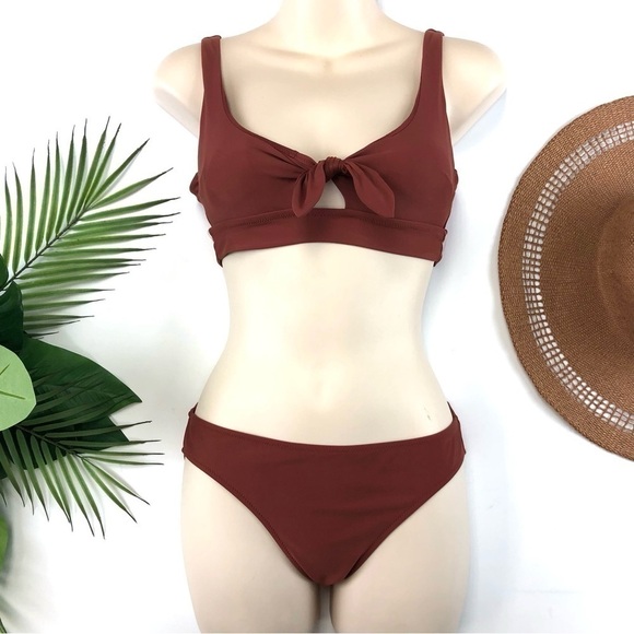 AERIE brown bikini XS/S - Picture 9 of 9